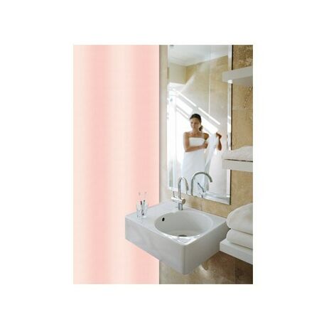 Cortina baño transparente lisa 180x180cm - Berilo