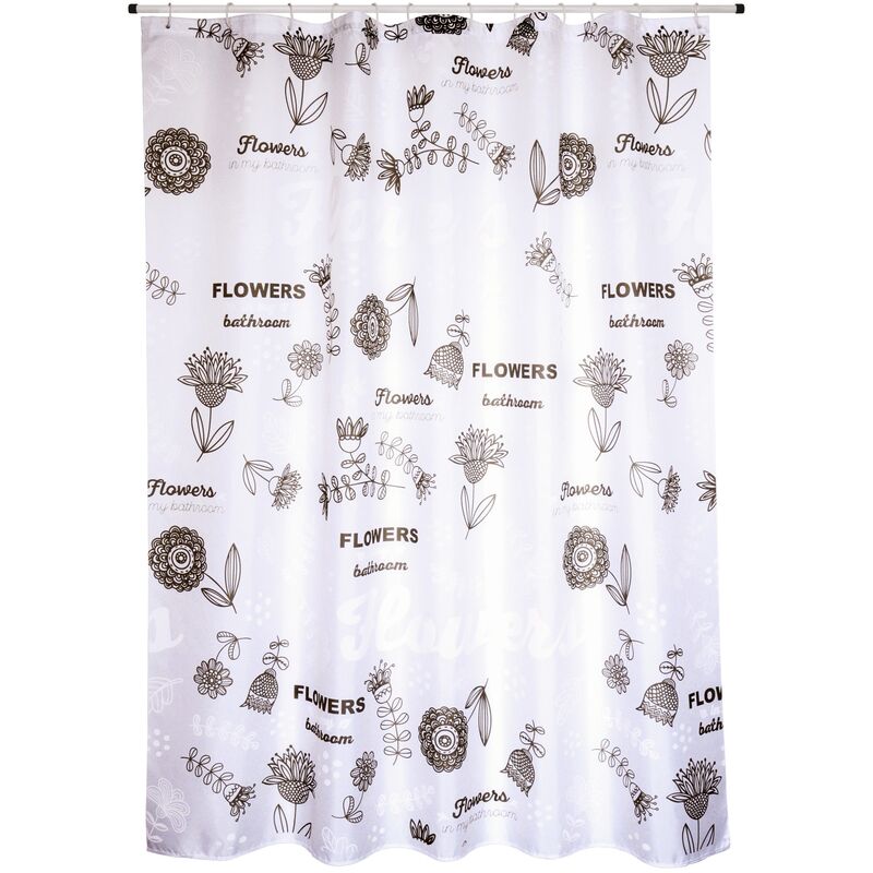 

Cortina De Bano Poliester 180X200Cm Flowers