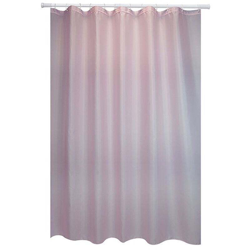 

Cortina De Bano Poliester 180X200 Cm Prem.Uni Rosa 705C