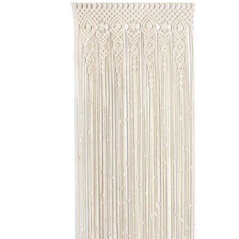 Cortina bohemia de macramé 90x180 cm - RAPANDA