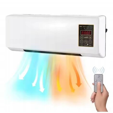Cortina de aire de pared ADM con control remoto