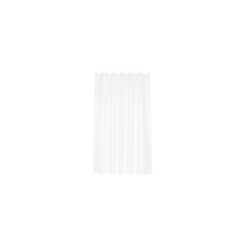

Cortina de baño poliester soul blanco 1,8x2m