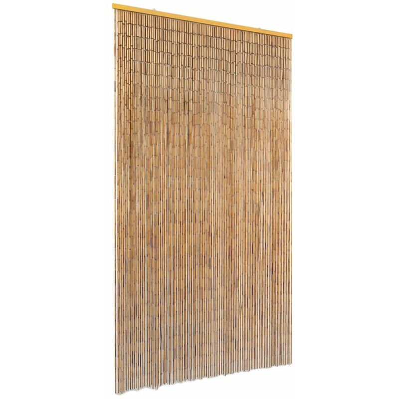 

Cortina de bambu para puerta contra insectos 100x200 cm