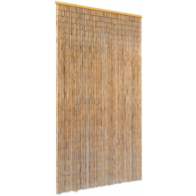 

Cortina de bambú para puerta contra insectos 100x220 cm