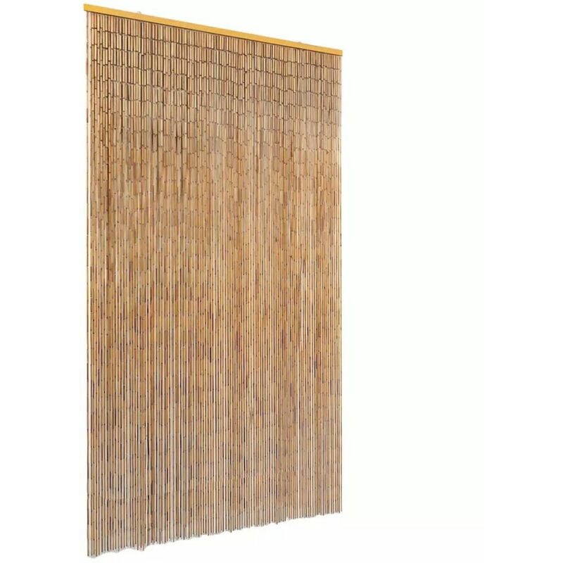 

Cortina de bambú para puerta contra insectos 120x220 cm