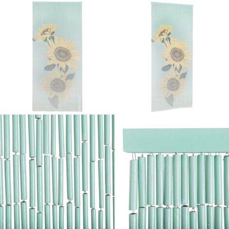 Cortina de bambú para puerta contra insectos 90x200 cm - Insectos - Mosquitos