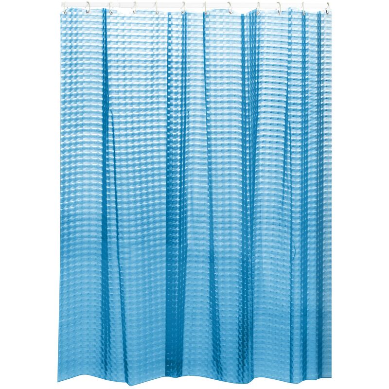 

Cortina De Baño 180 X 200 Cm Eva Premium 3D Bleu