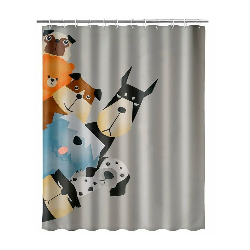 

Cortina de poliéster para baño Pandilla