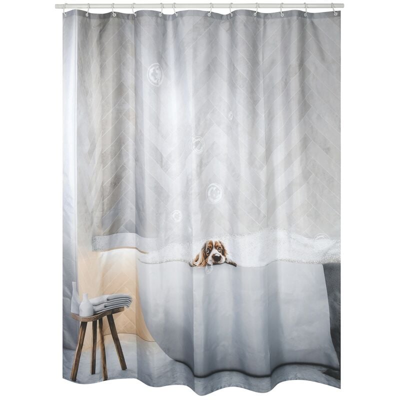 

Cortina De Ducha Polyester 180X200 Cm 'Doggy Bath'