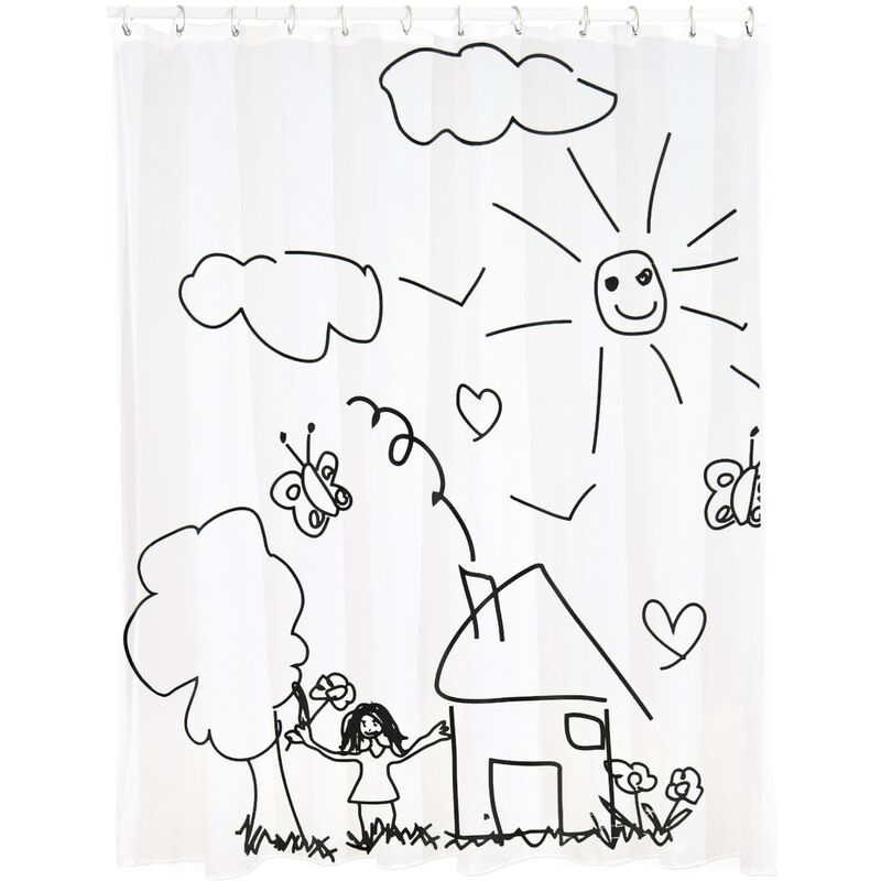 

Cortina De Baño De Poliester 180X200Cm
