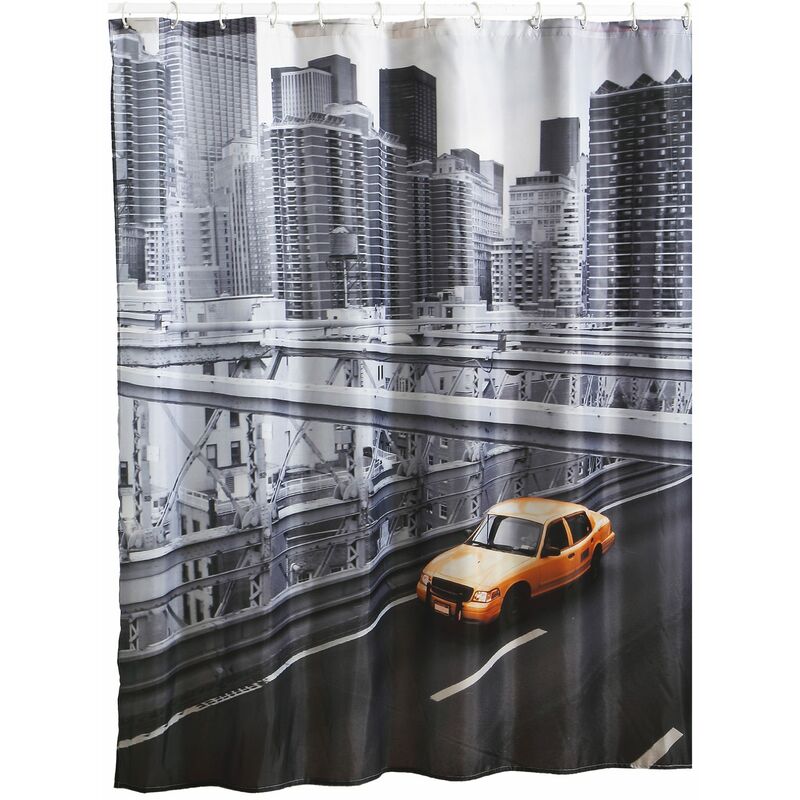 

Cortina De Bano 180 X 200 Cm City New York