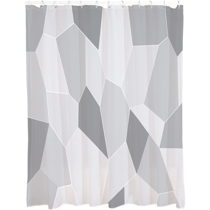 

Msv - Cortina De Baño De Polyester 180X200 Cm ' Origami'