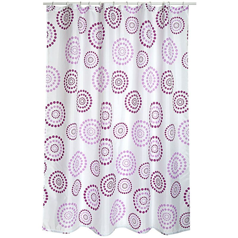 

Cortina De Baño Poliester 180X200 Cm Prem.Dots Violet