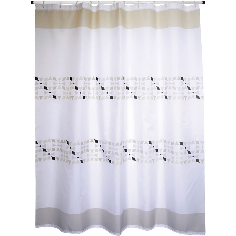 

Cortina De Baño Poliester 180X200Cm Porto Marron Claro