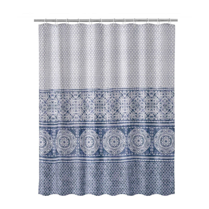 

Cortina de poliéster para baño Damask II