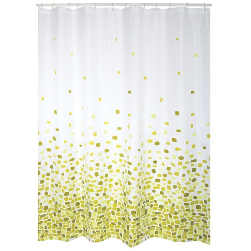 

Cortina de baño MSV "Premium" de poliester en color verde 180 x 200 cm