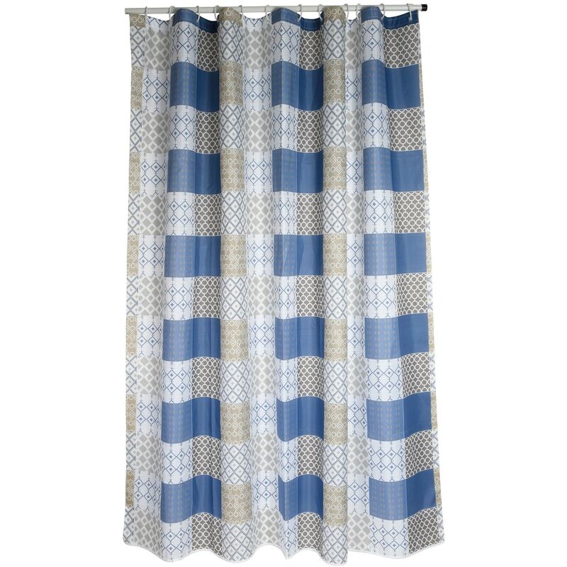 

Cortina De Baño Poliester 180X200 Cm Prem. Ceram.Med - Msv