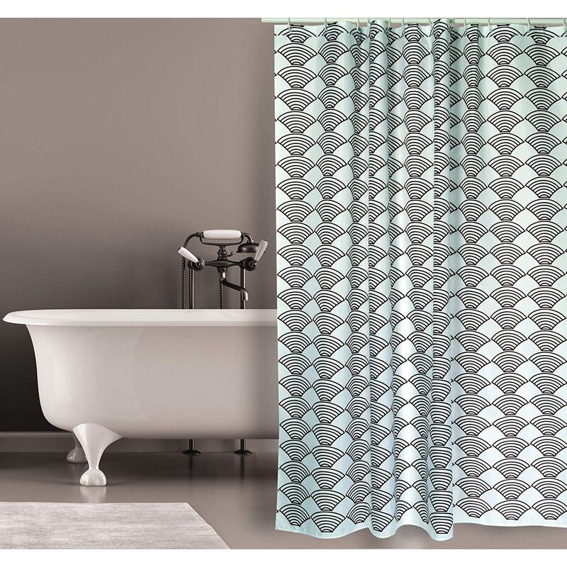 

Cortina De Bano Poliester 180X200 Cm Prem.Bento Taupe