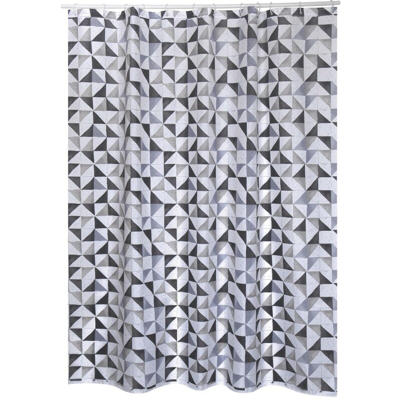 

Cortina De Baño Poliester 180X200Cm Calula Gris