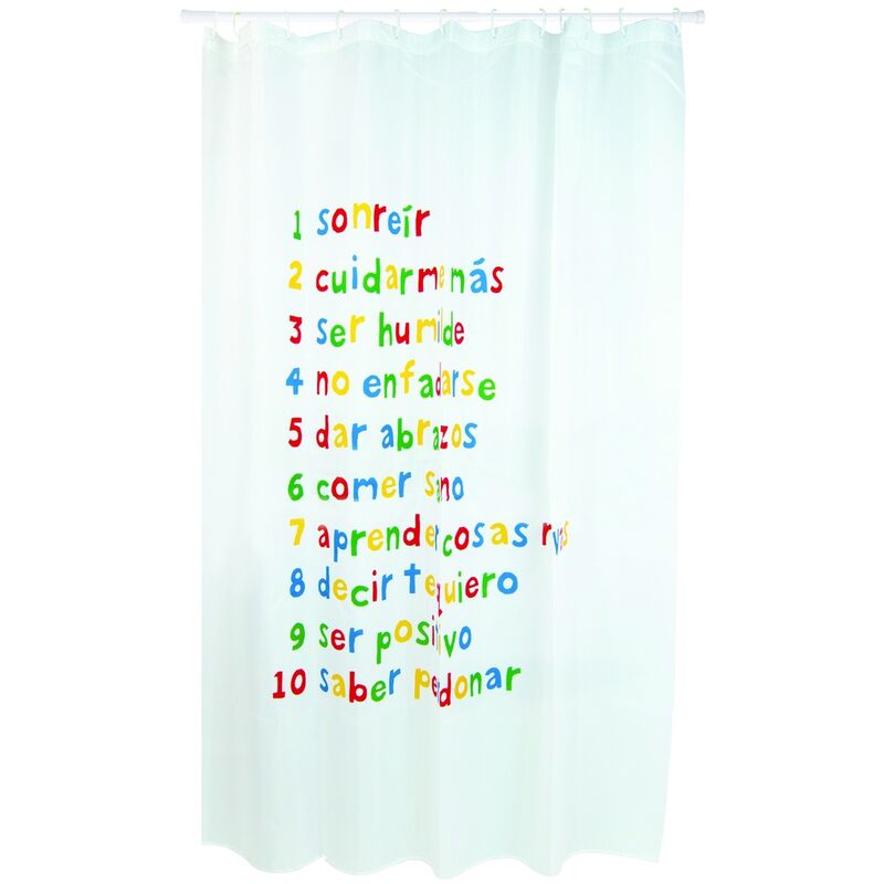 

Cortina De Baño Poliester 180X200 Cm Prem. Proposito - Msv