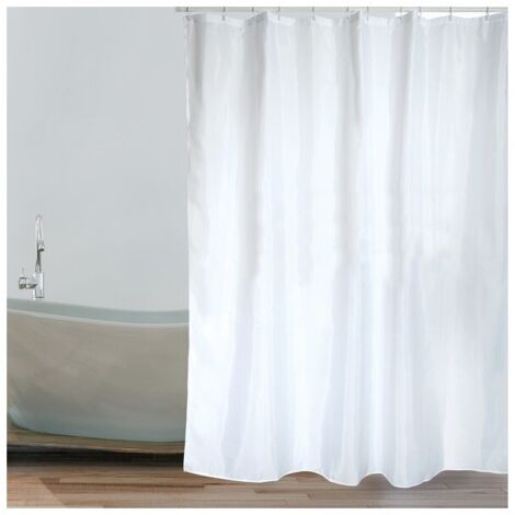 CORTINA DE DUCH PEVA 140X180CM BLANCO SIN ANILLA