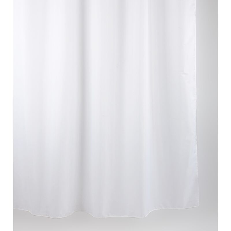 

Cortina de ducha Albin 240x200cm blanca de poliéster - Allibert