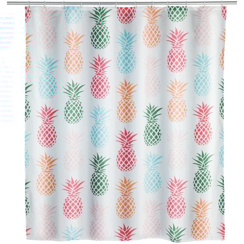 

Cortina de ducha baño impermeable bañera Ananas 180 x 200 cm - Wenko