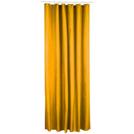AC-DECO Cortina de ducha colorama 180x200cm amarillo - 5five
