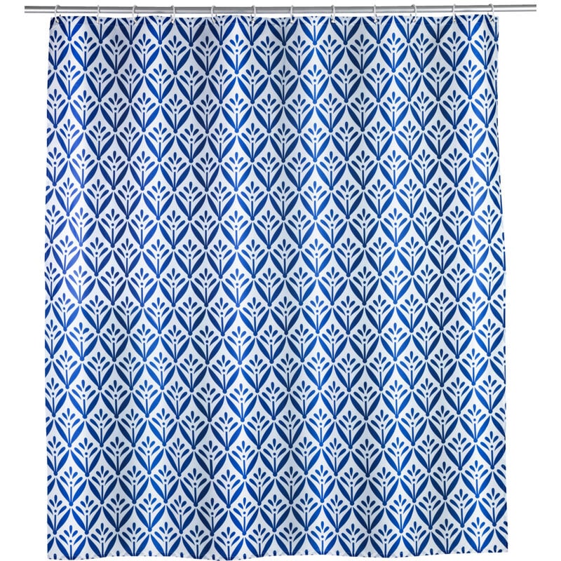 

WENKO Cortina de ducha baño impermeable bañera Lorca 180 x 200 cm