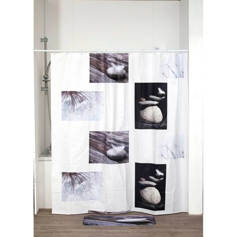 Cortina de ducha peva 180x180 cm - divine - Tendance