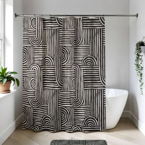 Cortina de ducha peva 180x180 cm - ethnic vibes - Tendance