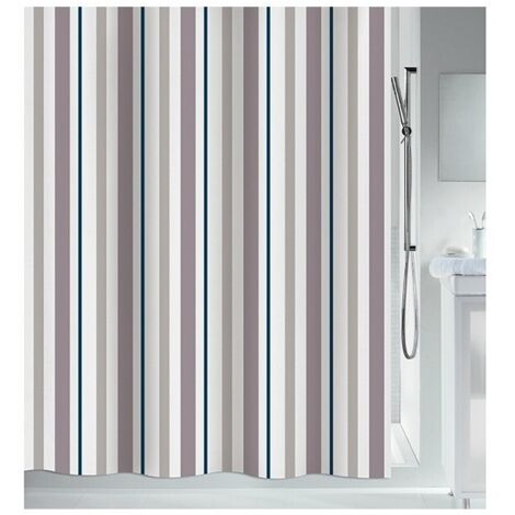 Cortina de ducha Poliéster BIARRITZ 180x200cm Spirella