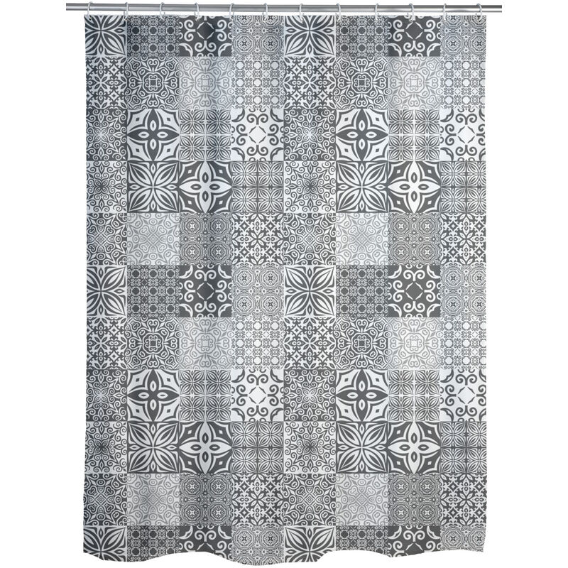 

Cortina de ducha baño impermeable bañera Portugal 180 x 200 cm - Wenko