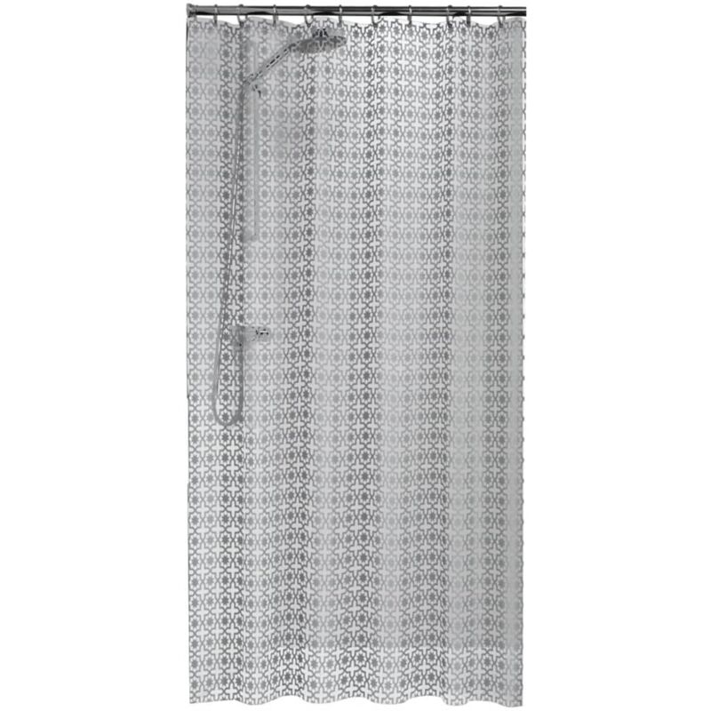 

Cortina de ducha Sealskin modelo Hammam 180cm color plateado 210861318 - Plateado
