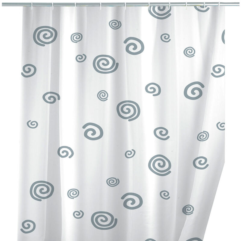 

Cortina de ducha baño impermeable bañera Spiral 180 x 200 cm - Wenko