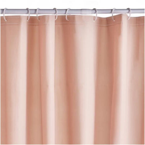 Cortina de Ducha TODAY Rosa Rose PEVA 180 x 200 cm (12 Unidades)
