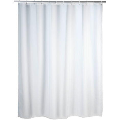 Cortina de ducha Uni White, Anti-Schimmel