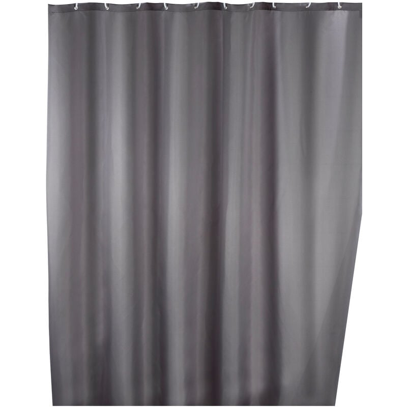 

Cortina de ducha baño impermeable bañera gris antimoho 180 x 200 cm - Wenko