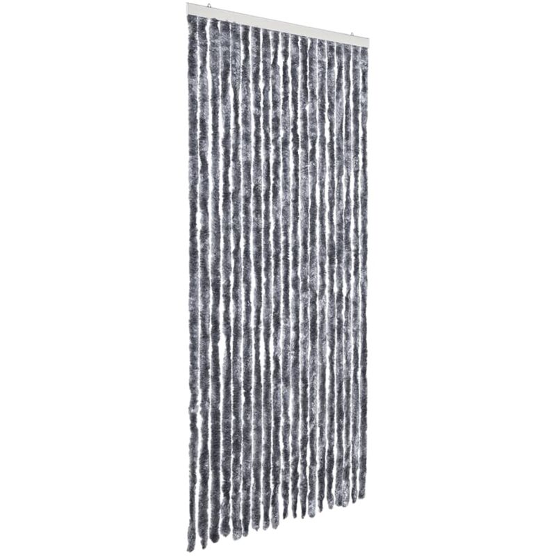 

Cortina Mosquitera de Chenilla Plateada 56x185 cm - Plateado - Vidaxl