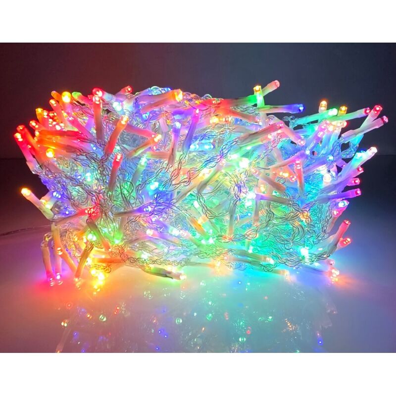 Cortina de luz LED StarryLights 600, multicolor, conectable