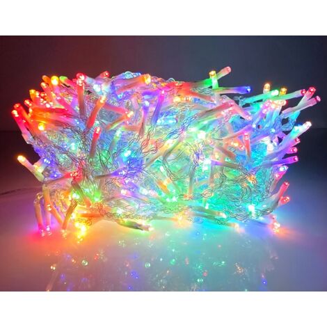 Cortina de luz LED StarryLights 600, multicolor, conectable