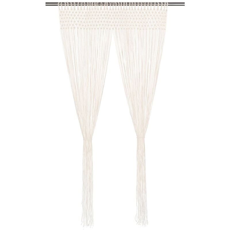 

Cortina de macrame algodon 140x240 cm