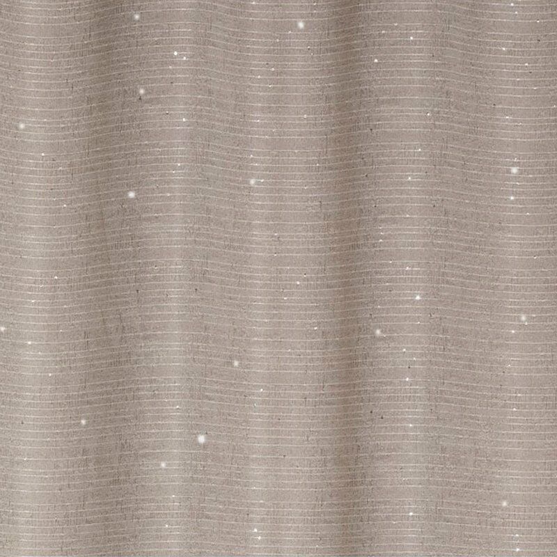 

Grucotex - Cortina de poliéster Jacquard Lentejuelas Color TOPO