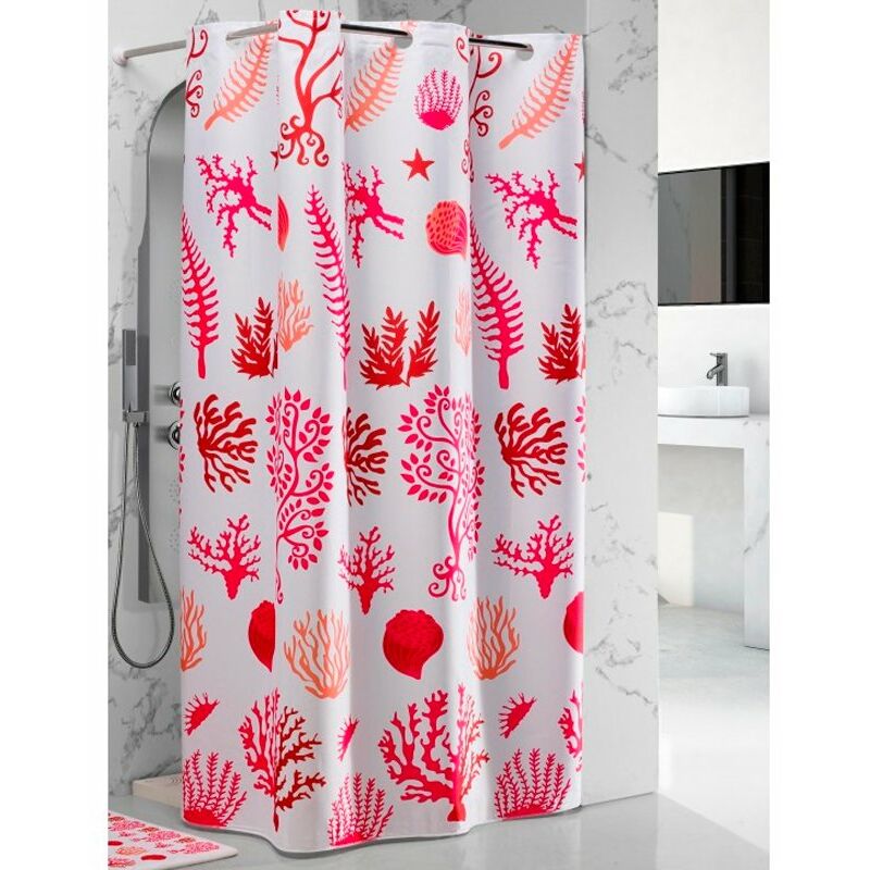 

Grucotex - Cortina de poliéster para baño Coral