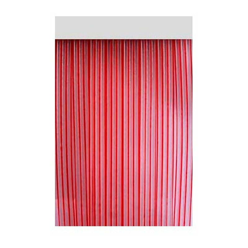 

Cordecor - Cortina de PVC para puerta Duero Color ROJO