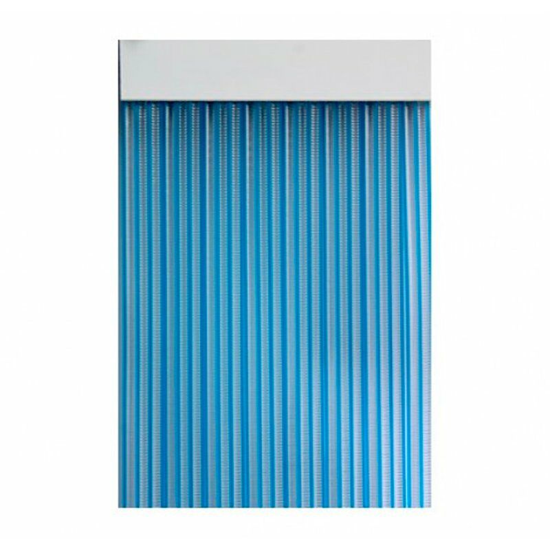 

Cordecor - Cortina de PVC para puerta Duero Color AZUL