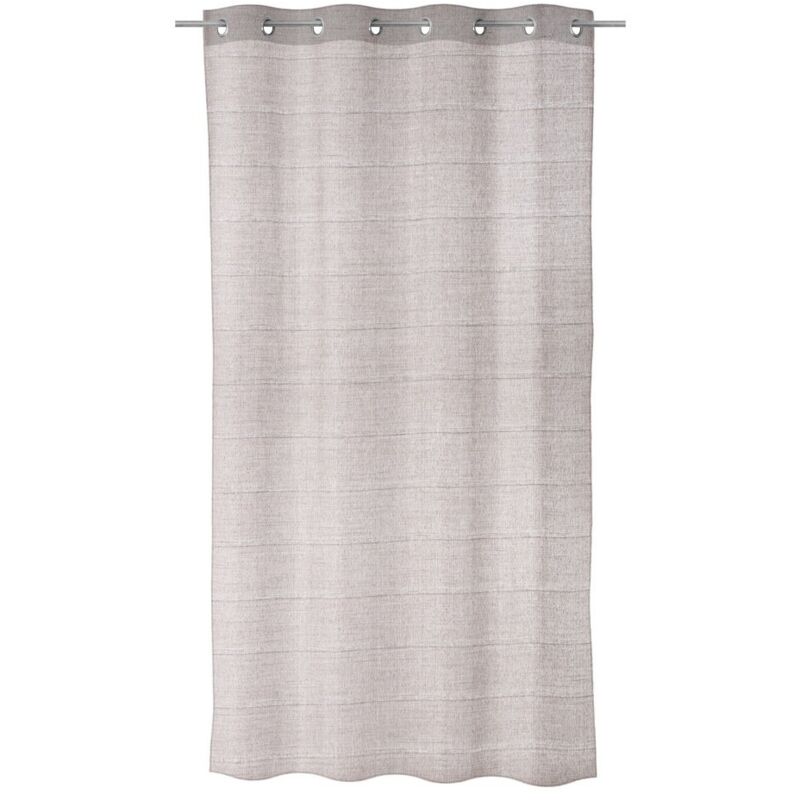 

Lolahome - Cortina de salón beige clásica de poliéster de 260x140 cm