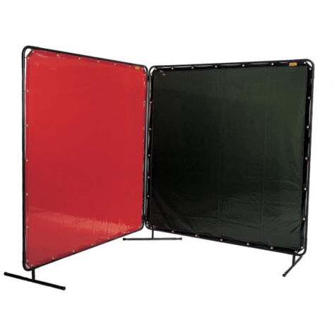 Cortina de soldadura 1,74 x 1,74 m LAVAshield® (no biombo) | Verde