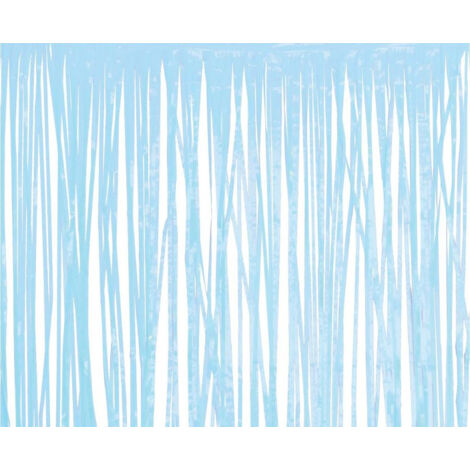 Cortina decorativa, azul, pastel J - 1 x 2 m