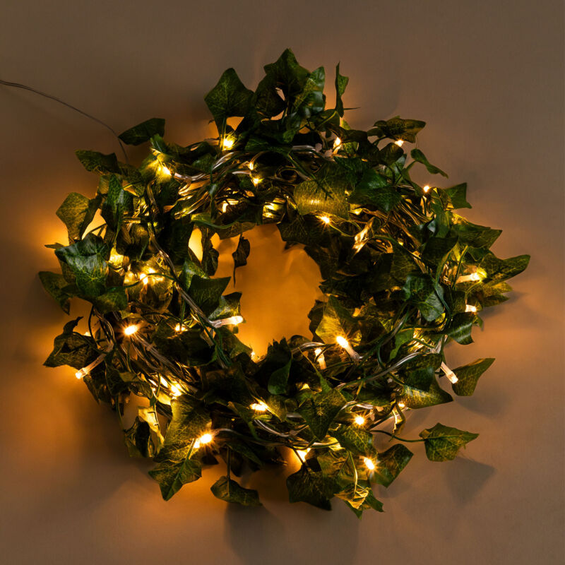 

Cortina Decorativa con Luces LED (1 m) Claire Blanco Cálido - Sklum